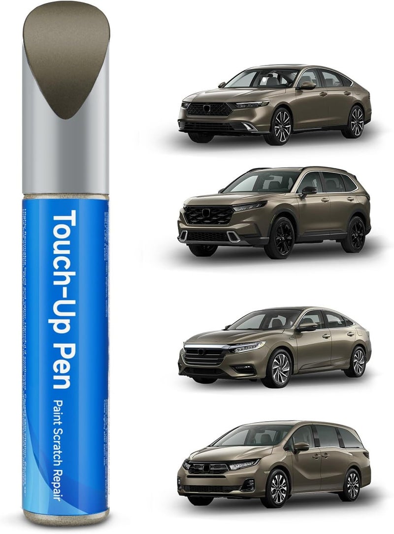 RSACET Touch Up Paint Compatible with Honda Exact Match Touch Up Paint Car Scratch Repair (Basque Red Pearl（R-548P）) - Image 1